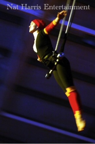 Donna Swinging Trapeze